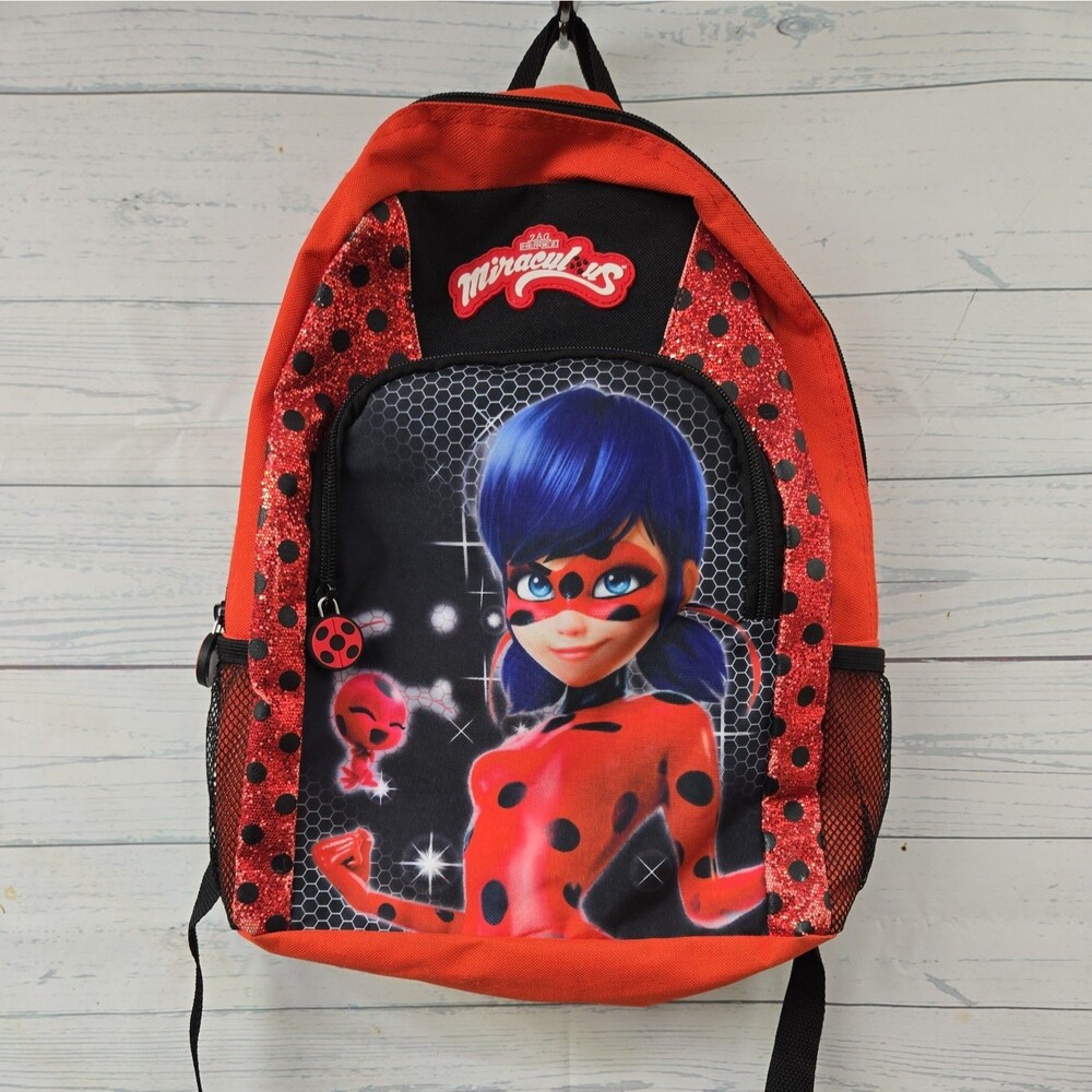 Miraculous Ladybug Kids Backpack Lady Bug